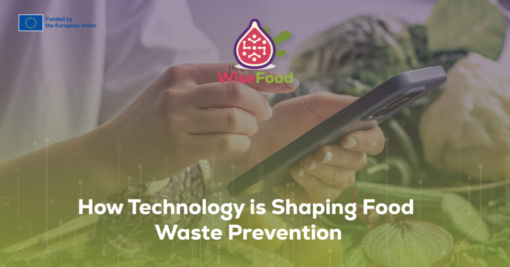 Main visual for a blog about how technology is shaping food waste prevention