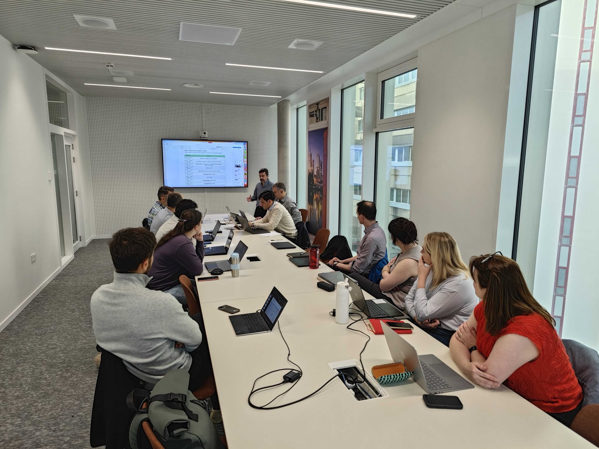 In-text visual for WiseFood consortium meeting in Brussels on 15 and 16 October 2025.